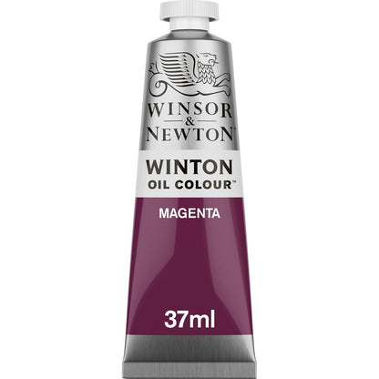 Winsor & Newton Winton Pintura al Óleo, Tubo de 37 ml - Tubo de 37 ml - Rosa (Magenta 380)