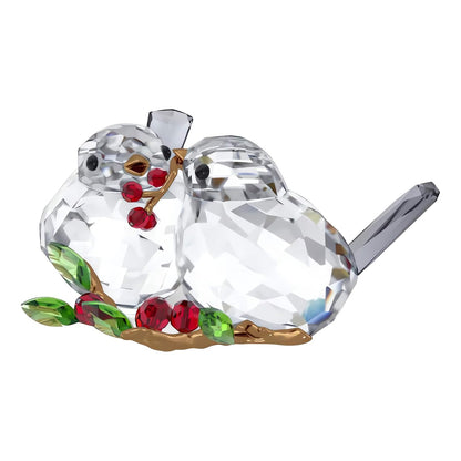 Swarovski Idyllia Pareja de Aves y Bayas