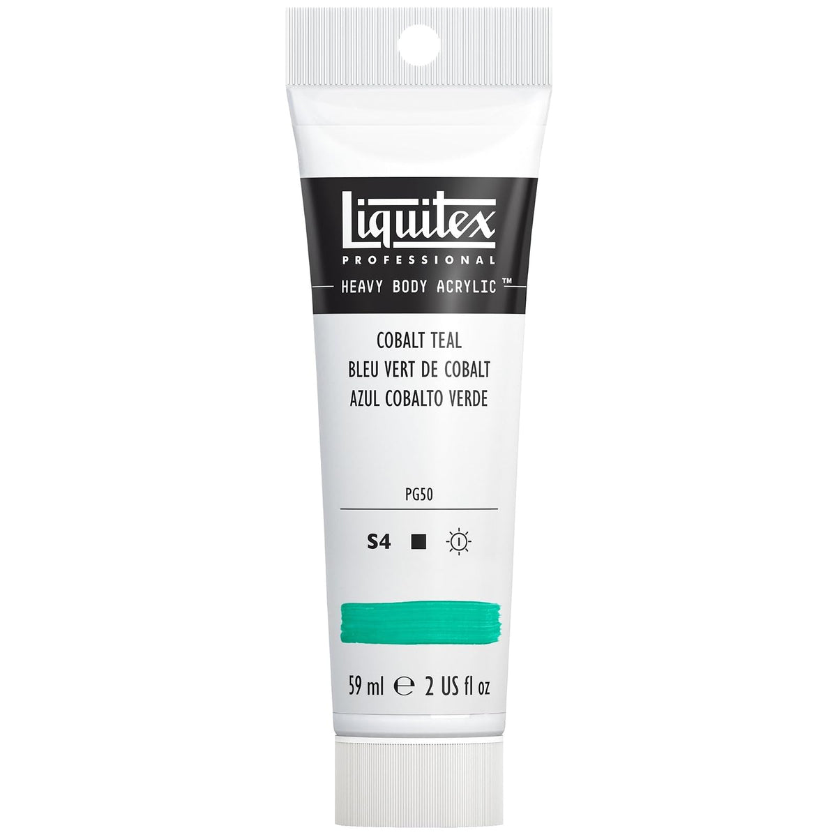 Liquitex Heavy Body pintura acrílica Brilliant Purple 59 ml - Verde (Cobalt Teal 172)