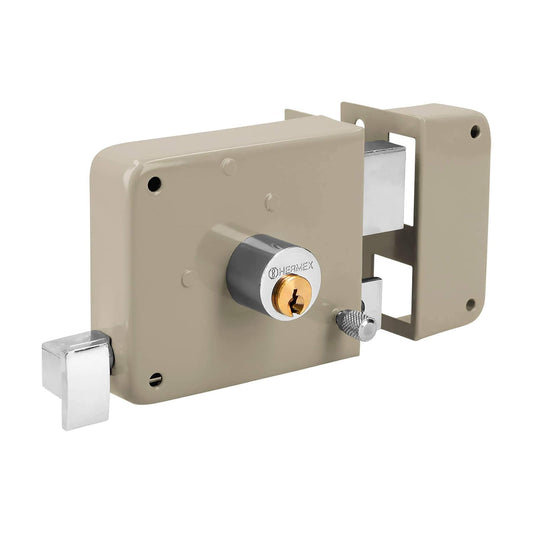 Hermex CS-70D, Cerradura de sobreponer, clásica, derecha