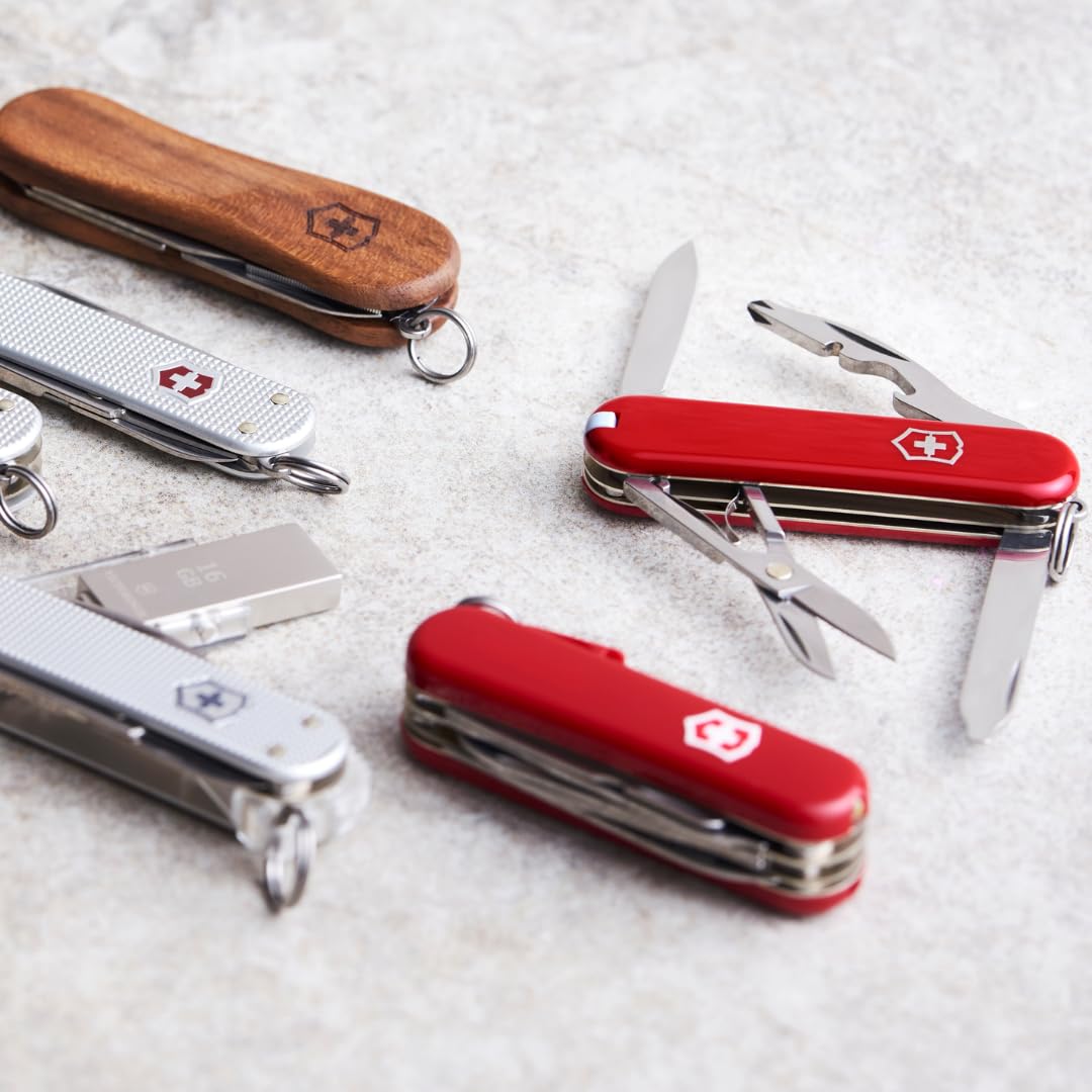 Victorinox 0.6203.T5 Classic con 7 Usos, rosa transparente