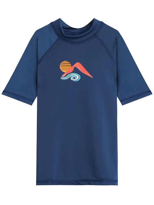 Kanu Surf Jade - Playera de natación con protección Solar UPF 50+ Playera contra Sarpullido para Niñas
