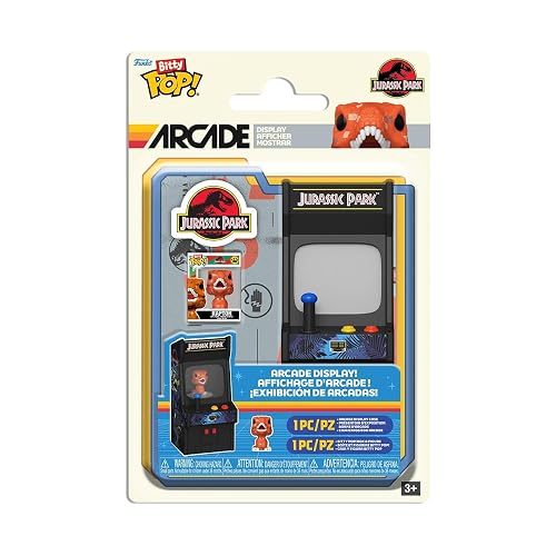 Funko Pop! Bitty Arcade: Jurassic Park | Mercancía Oficial - Juguete Coleccionable - Idea de Regalo de Cumpleaños para Fans y Coleccionistas
