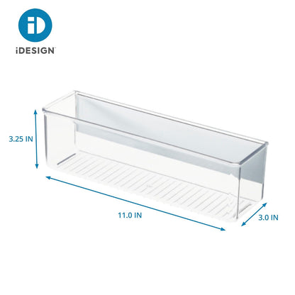 InterDesign iDesign - Contenedor magnético mediano, transparente