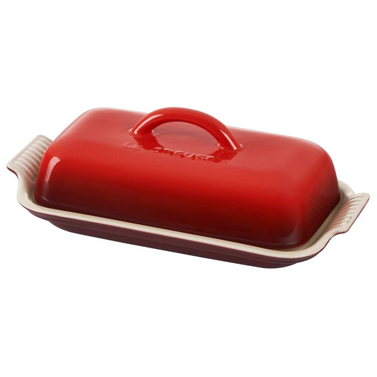 Le Creuset Stoneware Heritage - Plato de mantequilla