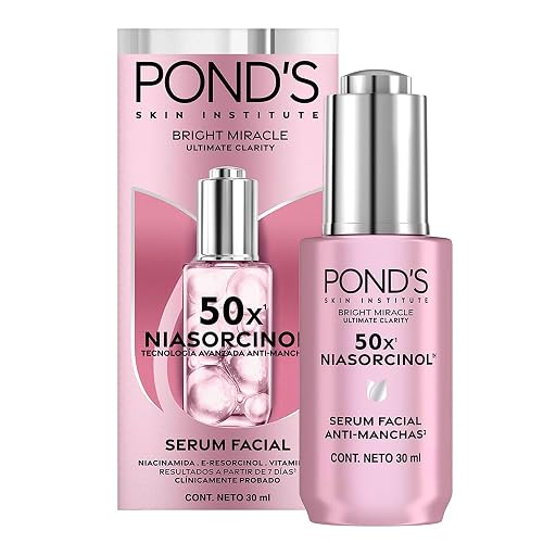 POND'S Sérum Facial 50x Bright Miracle con Niasorcinol Anti-manchas, 30gr
