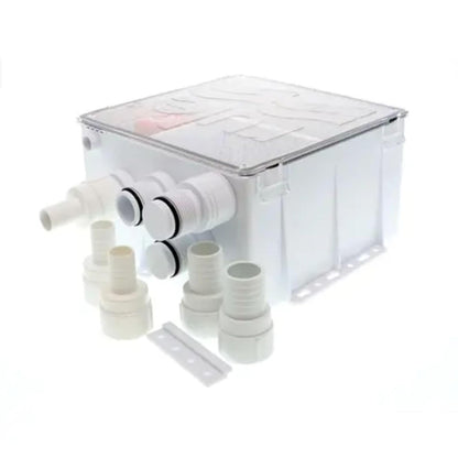 Rule Caja de desagüe de Ducha con Bomba de 800 GPH, 12 V