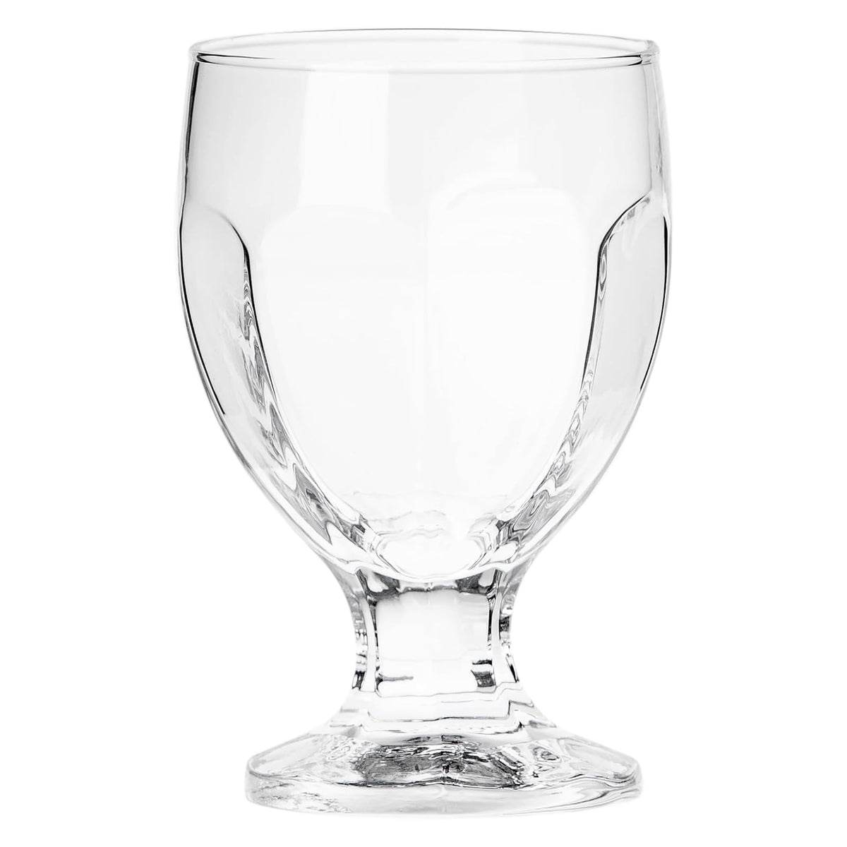 Borgonovo London - Juego De 6 Copas Para Agua 190 Ml para Restaurantes, Fiestas, Postre, Té, Helado, Cerveza, Jugo, Cóctel, Limonada Set 6 piezas