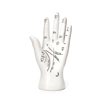 Soporte para joyería Kikkerland JK17 Palm Reader
