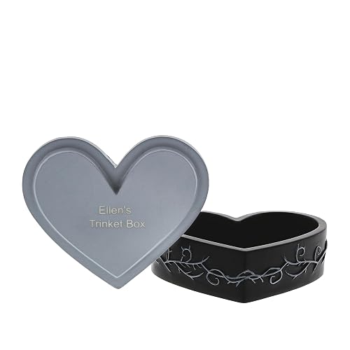 Enesco Disney Showcase Couture de Force The Nightmare Before Christmas Jack Skellington and Sally Jewerly Caja de almacenamiento con tapa, 1.26 pulgadas, multicolor