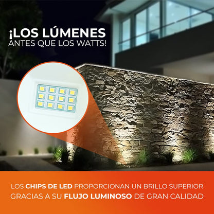 Tecnolite - Lámpara de Piso LED Empotrable Ideal Zona Costera 12 W, Luz Suave Cálida, IP65, IK06, LED integrado