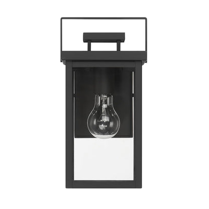 Hunter Fan, Colgante de pared Timbergrove Negro Mate para Exterior 1 Luz 11 pulgadas