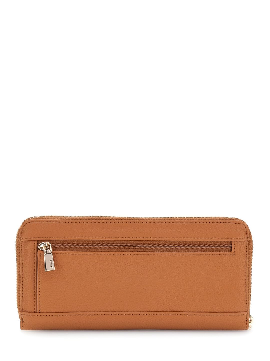 GUESS CARTERA LAUREL II SLG LARGE ZIP AROUND COLOR CAFÉ MEDIO