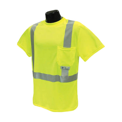 Radians alta visibilidad clase 2 playera con malla absorbe la humedad