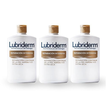 Lubriderm Crema Corporal Intense Repair 400ml - Paquete de 3