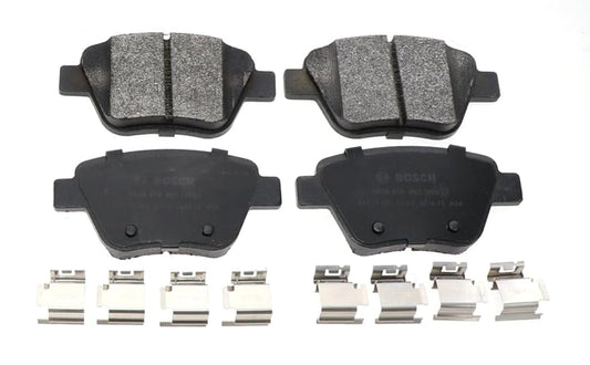 Bosch QuietCast Juego de Pastillas de Freno BP1456, Trasero | Compatible con Audi A3, A3 Quattro, A4; Volkswagen Beetle, Eos, Golf, GTI, Jetta, Passat