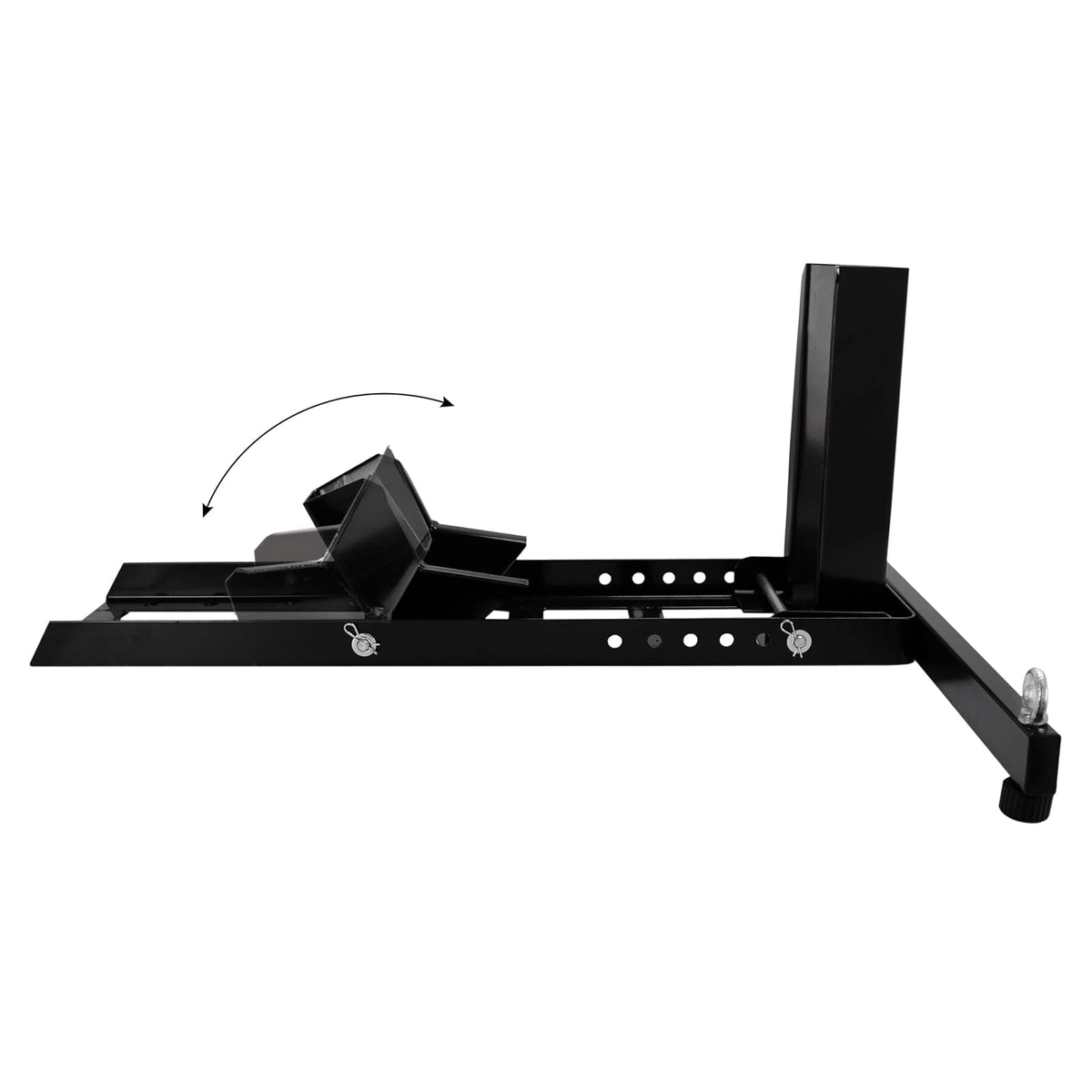 Extreme MAX 5001.5757 - Soporte para Rueda de Motocicleta Ajustable de Alta Resistencia, 1800 Libras. Capacidad de Peso