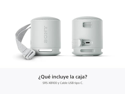 Bocina inalámbrica portátil Sony XB100 Sonido Potente y nítido