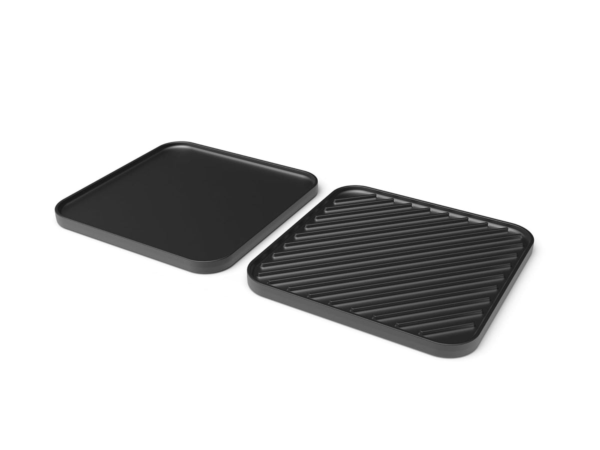Coleman Cascade - Accesorios para parrilla y plancha, rejillas de cocina de hierro fundido para estufas en cascada, estuche de transporte incluido
