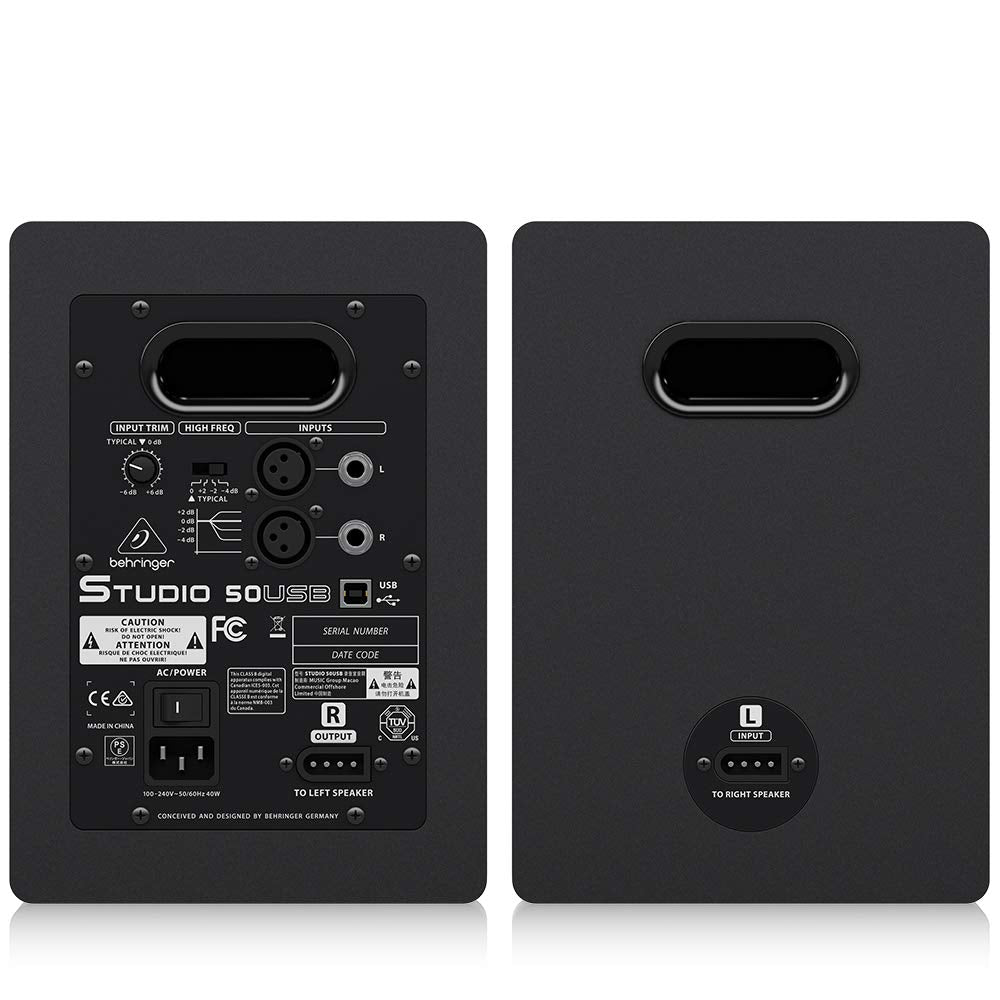 BEHRINGER STUDIO 50USB USB USB Óptico 800DPI Negro mouse