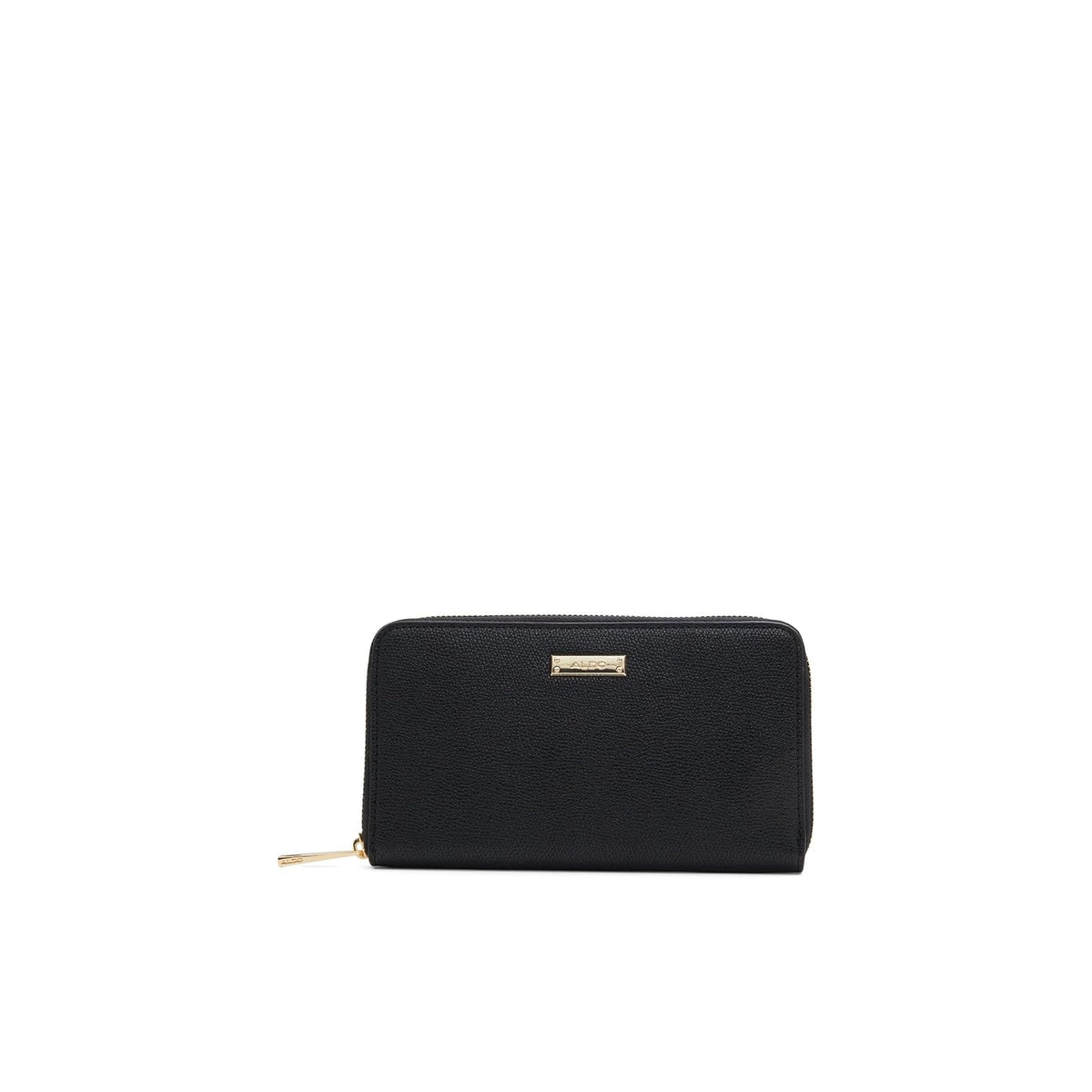 ALDO Billetera Ligosullo para Mujeres, Negro, Material Sintético, 4 Compartimentos, Compacto