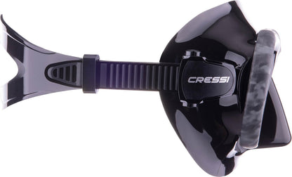 CRESSI Unisex-Adult Metis Maske für Freitauchen und Photo Sub, minimales internes Volumen