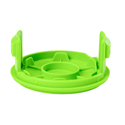 Greenworks - Carretes de corte de cuerda de alimentación automática de una sola línea de 0.08 pulgadas (paquete de 6) + cubierta de carrete de repuesto