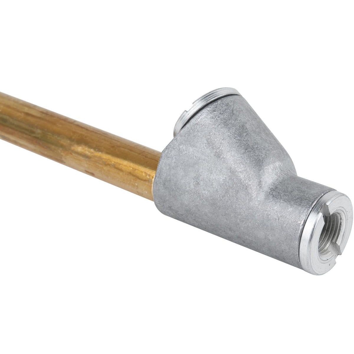 Milton S-693-12 Portabrocas de Doble Cabeza de Alcance Extendido FNPT, Bronce