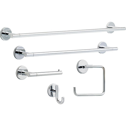 Delta Faucet 75930 Trinsic 76,2 cm Toalla Bar, Cromo Pulido, Contemporáneo, 12 Inch Towel Bar, Polished Chrome