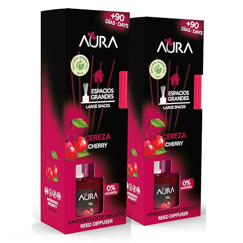 Aura 2Pack Mikado Cerezo 100 ml. Ambientador