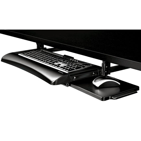 Fellowes 9140303 Bandeja para Teclado Office Suites Debajo del Escritorio Color Negro