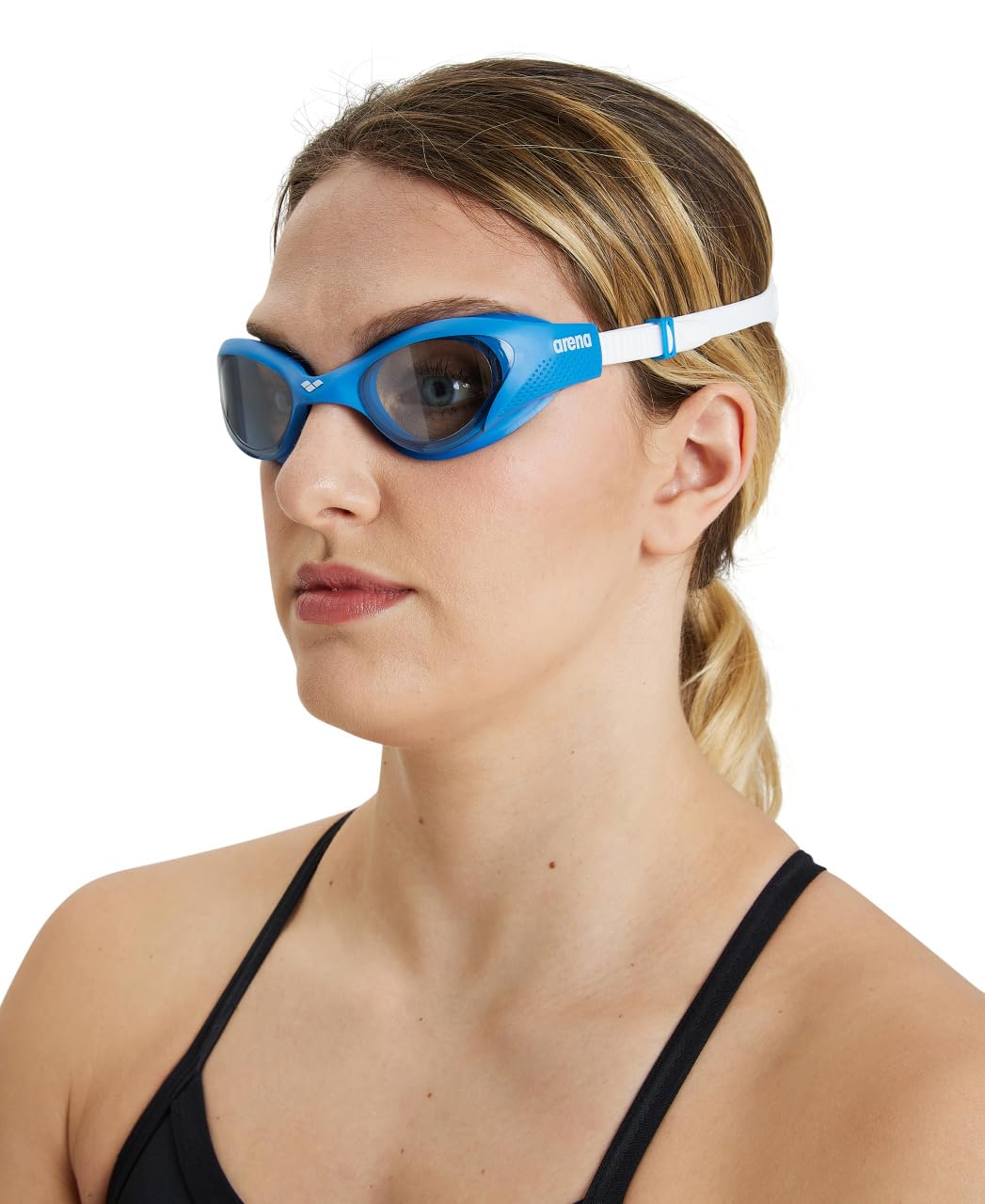 Arena The One 001430 - Gafas de natación para Hombres y Mujeres, Color Blanco Ahumado Claro, Lente no Espejo