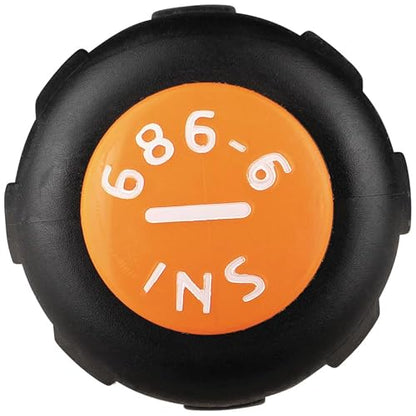 Klein Tools 6866INS - Destornillador aislado, fabricado en Estados Unidos, punta de gabinete de 1000 V, 5/16 pulgadas, destornillador con vástago de 6 pulgadas, punta dentada, mango de agarre de cojín