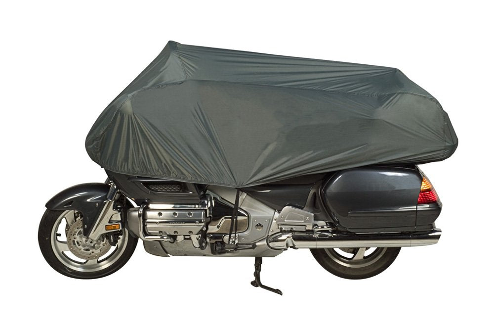 Dowco Guardian 26014-00 Travel Ready - Media Cubierta para Motocicleta, Resistente al Agua, Color Gris, Cruiser y Touring - Cruisers and Touring