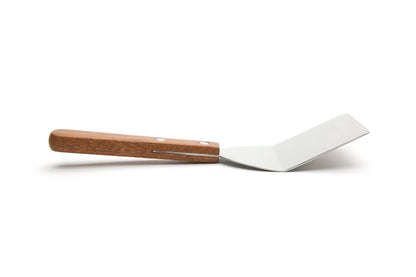Fox Run 5341 Espátula para Galletas/Brownie, 1 x 2.25 x 7 Pulgadas, Acero Inoxidable/Madera, Plateado, Medium