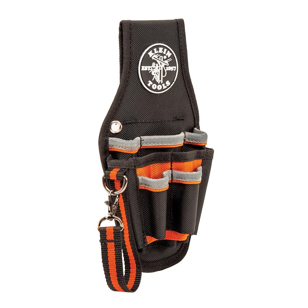 Klein Tools 5240 Tradesman Pro Bolsa de Herramientas - Negro 9-Pocket Pouch