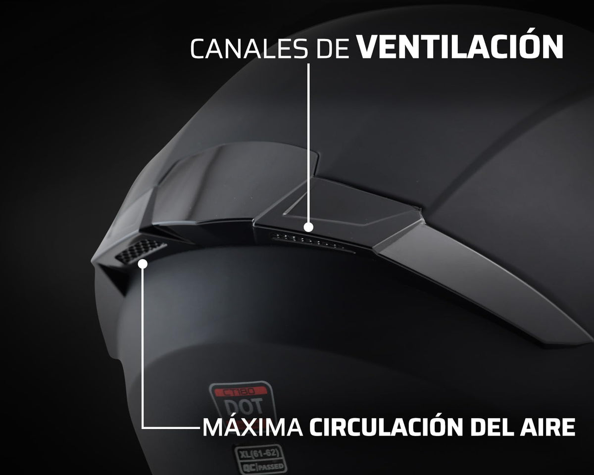 Exoskeleton Casco para Motocicleta NCT 180 Abatible XL