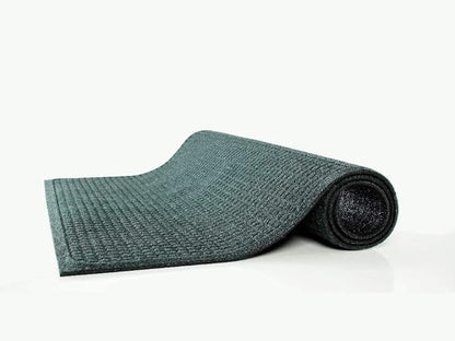 Guardian EcoGuard Indoor Wiper Floor Mat, Recycled Plastic and Rubber, 4' x 6', Green