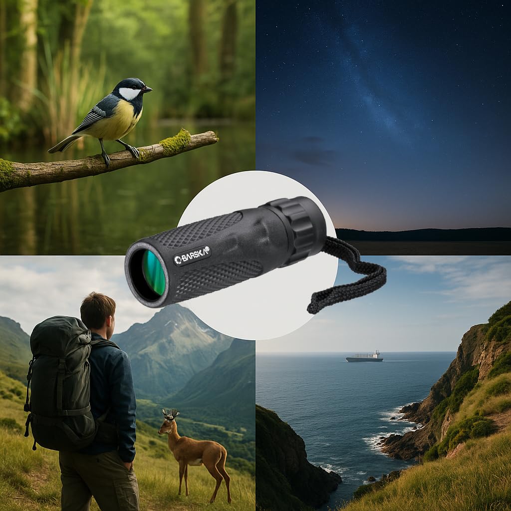 Barska AA12130 10x25 WP Blackhawk Monocular