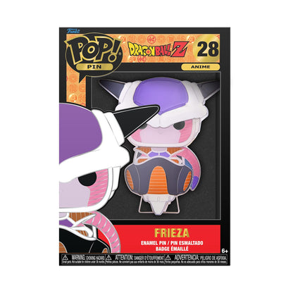 Funko Dragon Ball Z (DBZ) Large Enamel Pin - Frieza | Mercancía Oficial de Anime - Juguete Coleccionable - Idea de Regalo de Cumpleaños para Fans y Coleccionistas