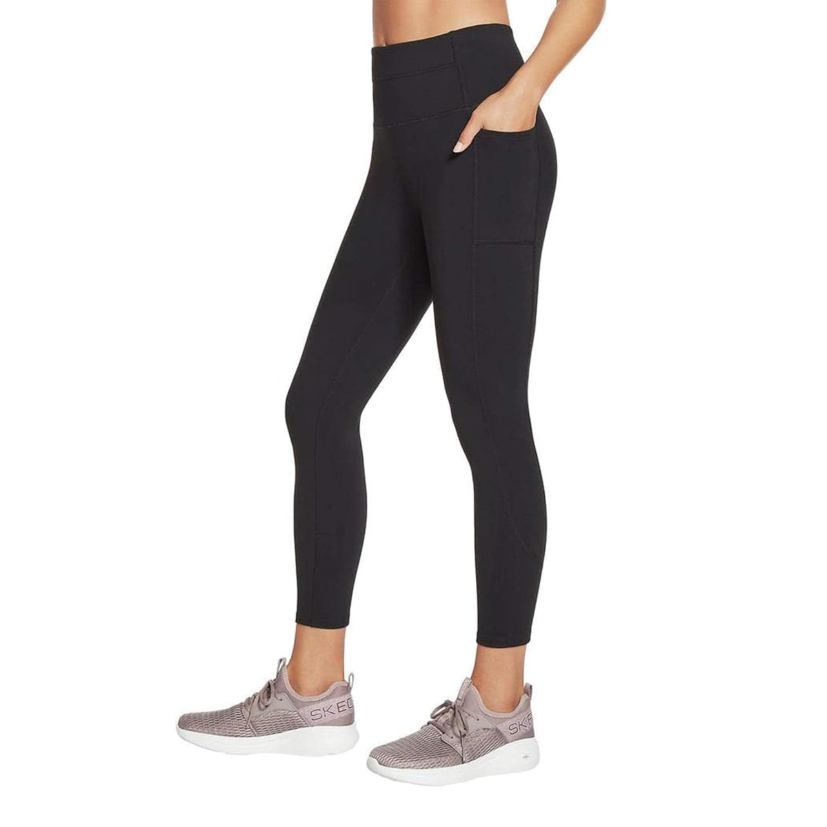 Skechers Go Walk Go Flex 7/8 Leggings de Yoga de Cintura Alta Pantalones para Yoga para Mujer