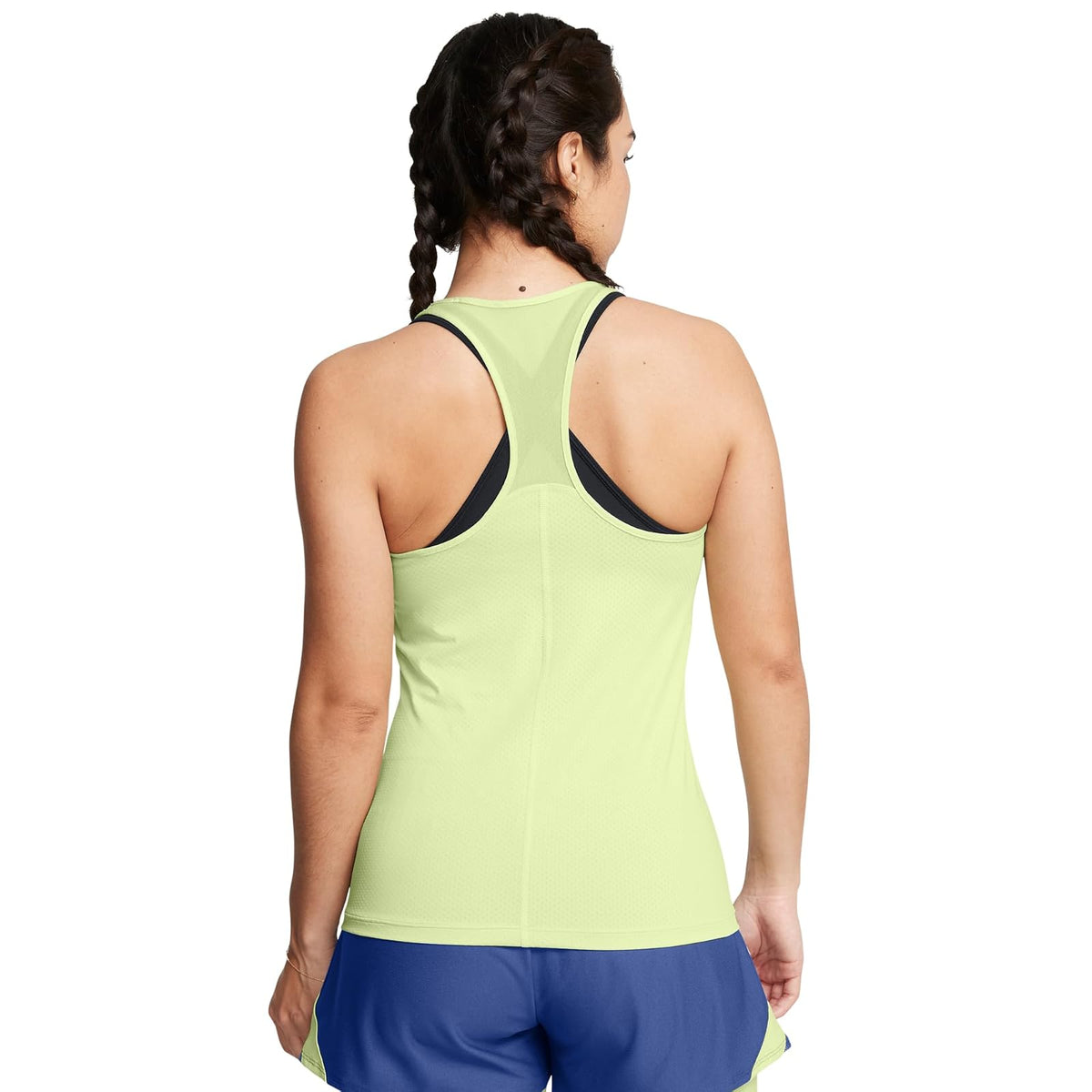 Under Armour Heatgear Racer - Playera sin Mangas para Mujer