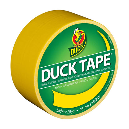 Duck Color Duct Tape, 6 rollos, amarillo (1304966_C)