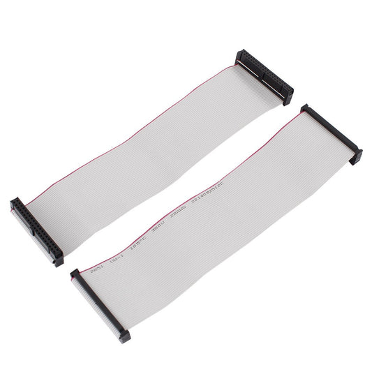 uxcell - Cable plano IDE de 2,54 mm, 40 pines hembra a hembra, 20 cm, 2 unidades
