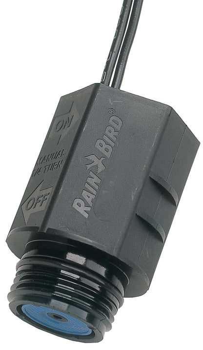 Rain Bird CP075 - Válvula de aspersor automática en línea, rosca de 3/4 pulgadas x hembra, color negro
