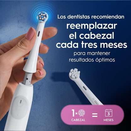 Oral-B Repuesto Cepillo Dental Eléctrico iO Ultimate Care, Suave, 2 Uds