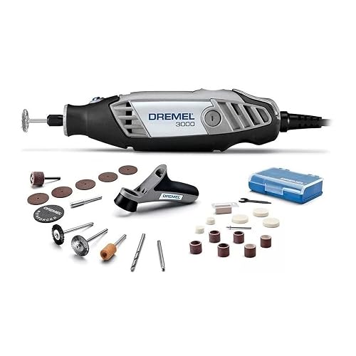 Dremel 3000-1/26 Mototool 3000 con 1 Aditamento y 26 Accesorios, color, pack of/paquete de 1