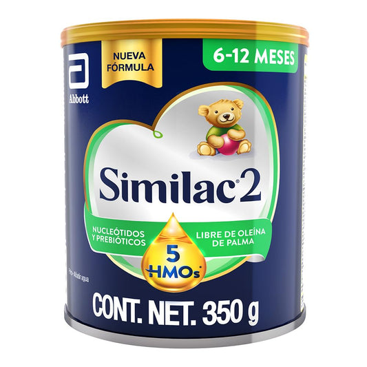 Similac Etapa 2 Fórmula de Continuación de 6 a 12 meses 350g | Fórmula de continuación para lactantes de 6 a 12 meses