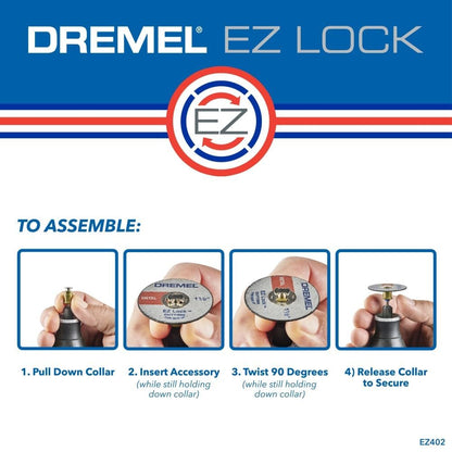 Dremel EZ402 Mandril Ez Lock para Accesorios Ez Lock