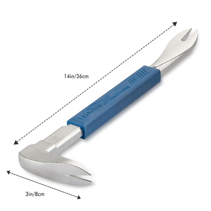 Estwing - Extractor de clavos PC360G, 15 pulgadas | Diseño de alto apalancamiento, elimina las uñas sin cabeza, garra fina de precisión, forjada en una sola pieza